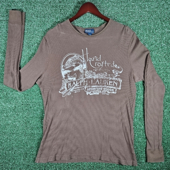 Ralph Lauren Other - Vintage Polo Ralph Lauren Lightweight Graphic Thermal Shirt / Mens Size Medium